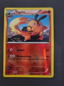 Pokémon TCG Pignite Boundaries Crossed 25/149 Reverse Holo Uncommon