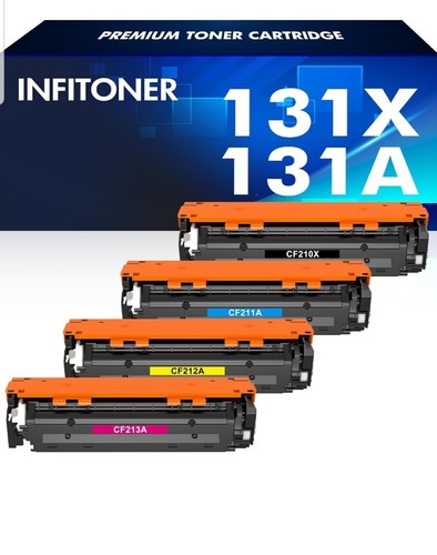 131X 131A Multipack 4 Cartucce Toner Compatibile con Colore MFP M276nw M276n - Foto 6 di 6