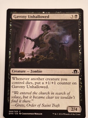 Gavony Unhallowed - Eldritch Moon - Magic the Gathering MTG Nice!