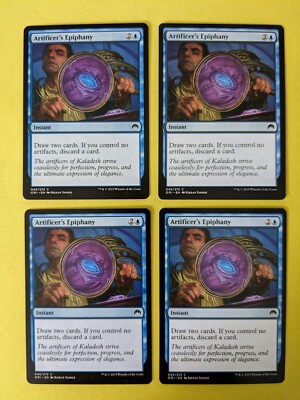 Artificer's Epiphany - Magic Origins - MTG (4er Set)