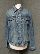 Gap Women's Icon Denim Jacket Saddle Blue Size S Rrp £54.95 Ln025 Dd 08