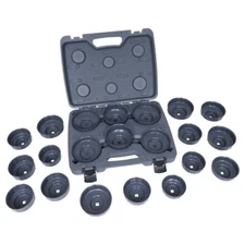 Lisle 61460 H.D. End Cap Wrench Set, 21 Pc