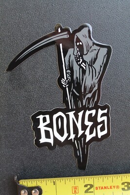 Bones Skateboards Powell Reaper Death Blade Z51C Vintage Skateboarding STICKER