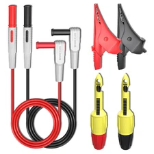 Multimeter Test Leads Kit 6PCS with Alligator Crocodile Clip Wire Piercing Probe