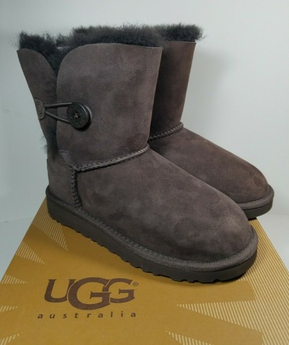 chocolate bailey button ugg boots