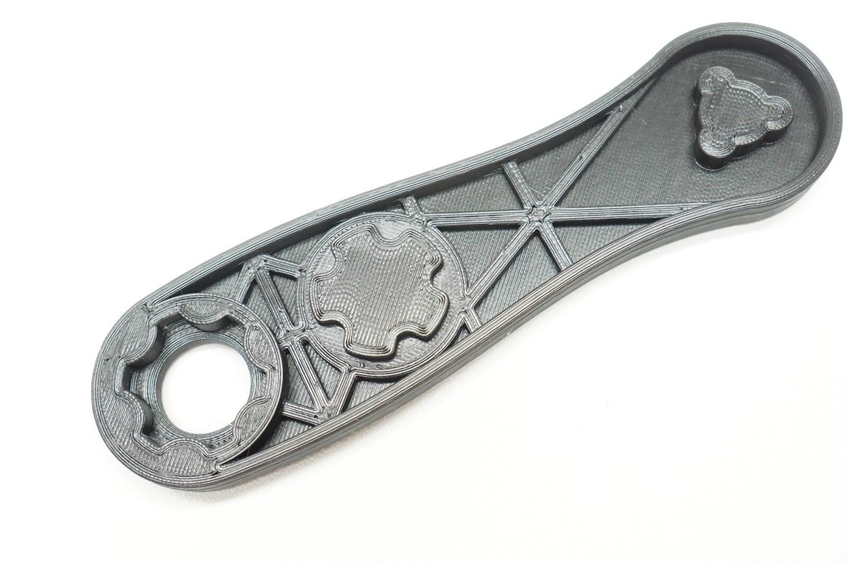 Rugged Obsidian 9 45 suppressor Multi Tool Wrench Front End Cap