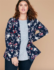 zara rhinestone blazer