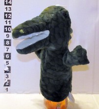12" CROCODILE  HAND PUPPET TOY 