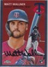 2023 Topps Chrome Matt Wallner RC Platinum Anniversary Twins NEW