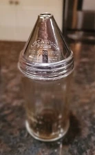 VINTAGE TILT-A-SPOON YELLOW DINER  SUGAR SHAKER DISPENSER MEDCO