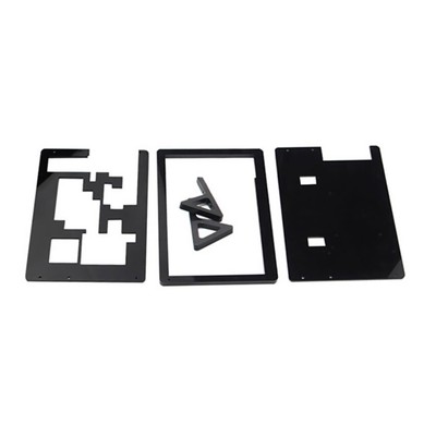 1*Front & Back Shell + Base+ Screws For 7 inch Raspberry Pi 2 B LCD Screen