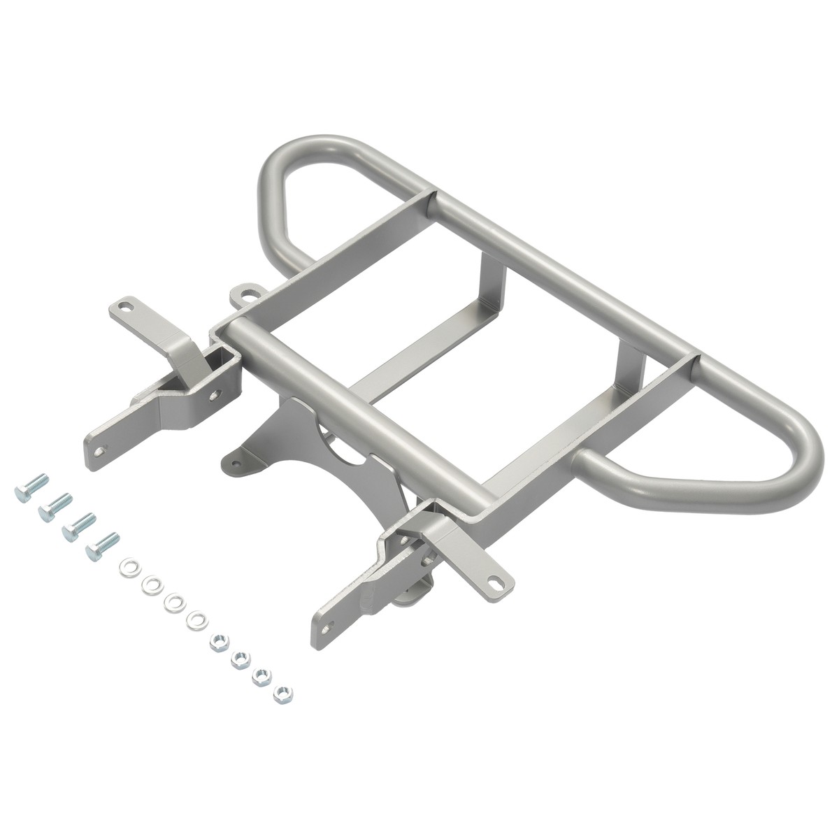 Rear Grab Bar Cooler Rack Silvery For Yamaha Banshee YFZ350 YFZ