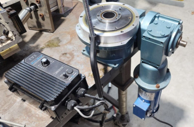 CAMCO Rotary Indexer, 601RDM4H24-330 with Reducer, Motor, and KB Drive, KBPC225D