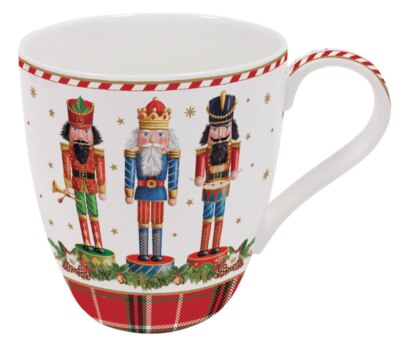 Easy Life VNUT1010- ''Vintage Nutcracker'' Becher in Geschenkverp., 350 ml