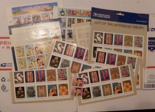 Used Postage United States Stamps