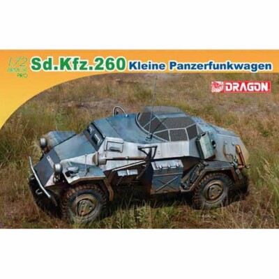 Dragon #7446 1/72 Sd.Kfz.260 Kleine Panzerfunkwagen