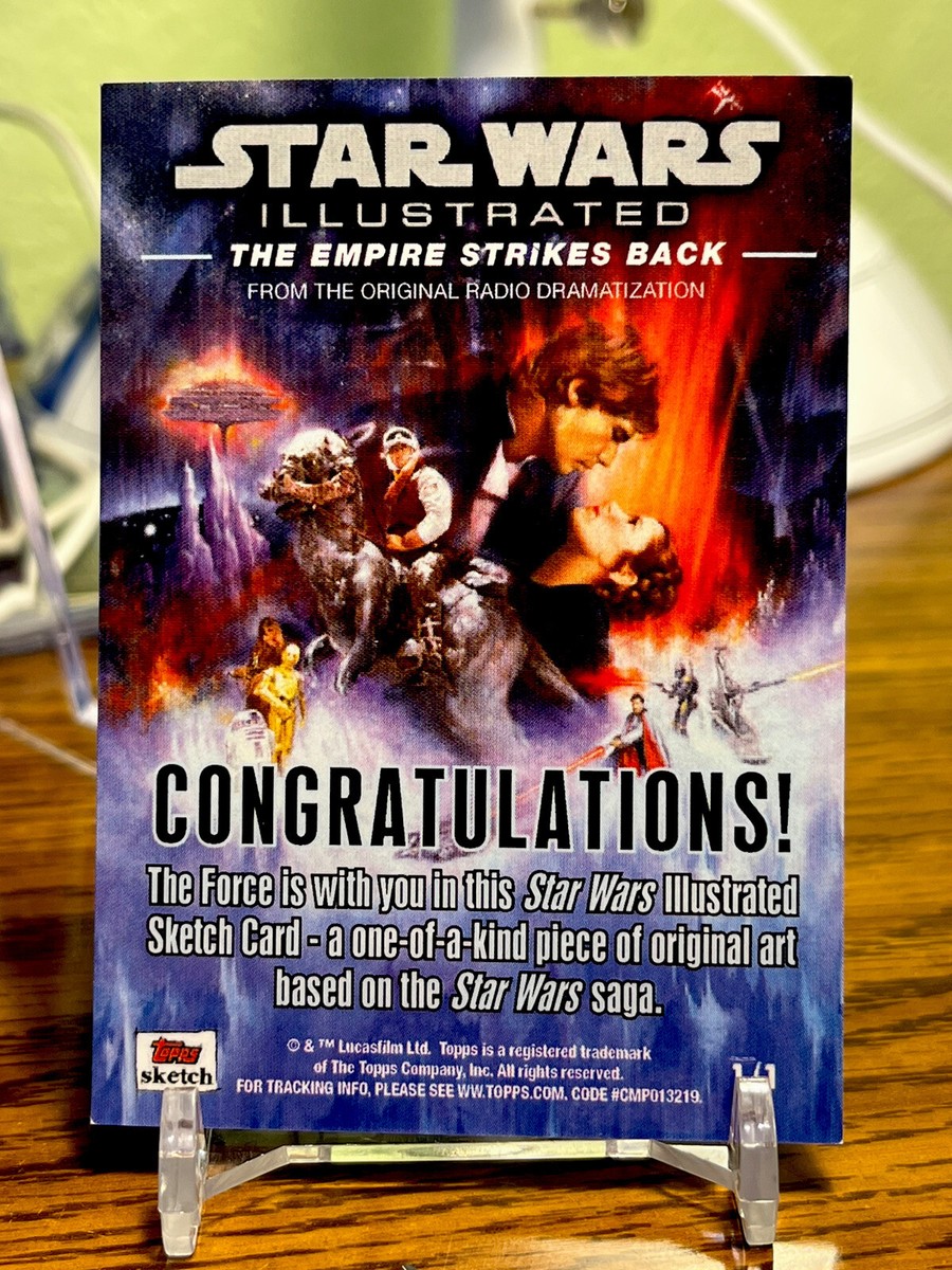 Star Wars Topps Sketch Card 1/1 | eBay