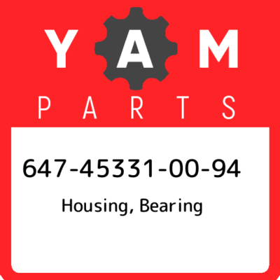 メジャー 647-45331-00-94 Yamaha Housing Bearing 647453310094 Genuine OEM