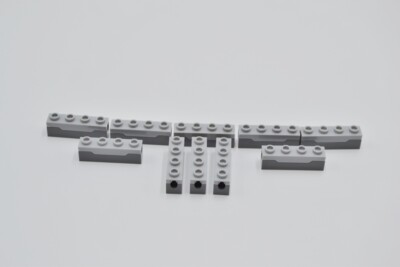 LEGO 10 x Stone New Dark Grey Dark Bluish Gray Projectile Launcher 15301c01