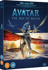 AVATAR 2: The Way of Water [Blu-ray 3D + 2D] (2023) 4-Disc UK Exclusive 3D Set