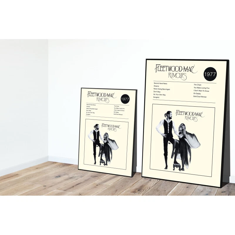 Fleetwood Mac Rumours Fine Art Album Poster - Image 2 of 2