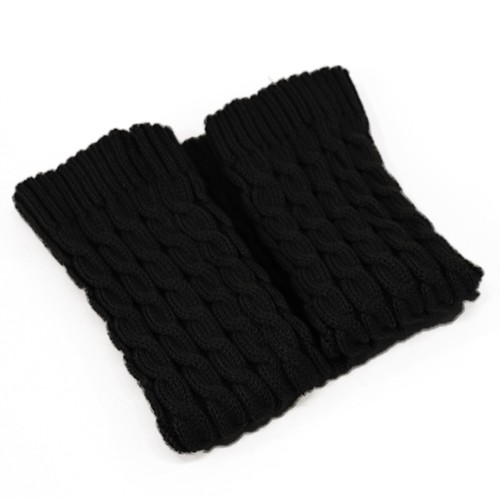 Women Ladies Winter Warm Leg Warmers Long Knit Knitted Crochet Socks Leggings - Picture 8 of 16