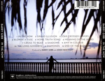 BARRY GIBB - IN THE NOW NEW CD