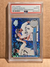 2011 Topps #361 Marlin Giancarlo Stanton Blue Hope Diamond PSA 10 Gem Mint Pop 1