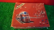 DISTLER ELECTRIC TRAIN TRENINO IN LATTA - MOD. 1956 CON 2 PISTE NON FUNZIONANTE