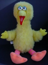 Big Bird Talking Plush Pull String Playskool Sesame Street 1986