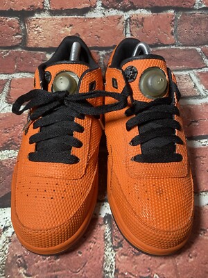 Reebok RBK Club DGK Pump Orange Sz 8 Mens Rare Basketball | eBay