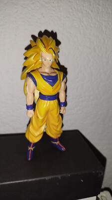 Dragon Ball Z Real Works DBZ Goku ss3 Figur Figur DBS Rare Super Saiyajin 3