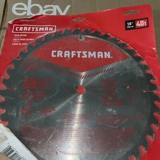 Craftsman General Purpose 10" 40T 5/8 Arbor Circular Saw Blade 
