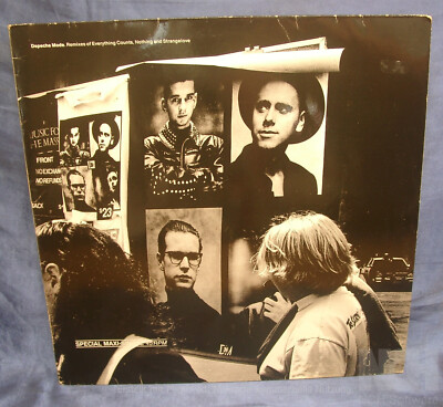 Depeche Mode - Remixes Of Everything Counts, Nothing... Maxi-Single Schallplatte