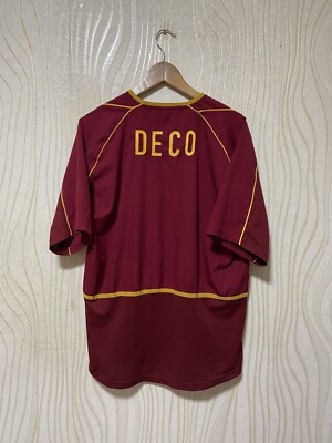 PORTUGAL 2002 HOME FOOTBALL SHIRT SOCCER JERSEY NIKE sz L MEN RED