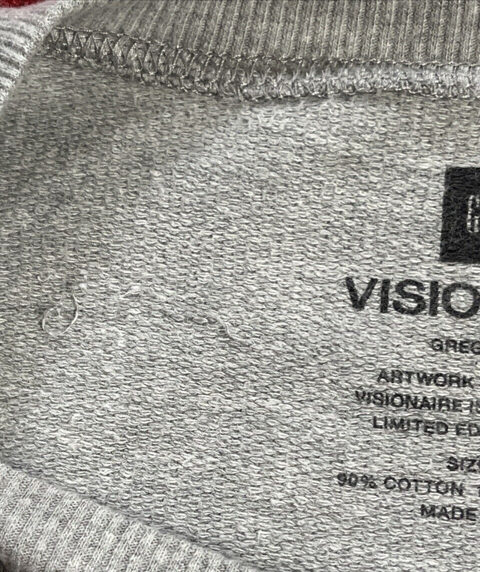 Rare VISIONAIRE X GAP Greg Foley Ltd Edition of 500 Crewneck Print