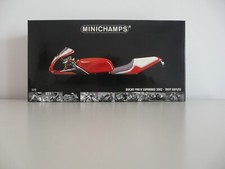 MINICHAMPS 1:12 TROY BAYLISS 2002 FIRMATO DUCATI 996 MOTOGP 122021201