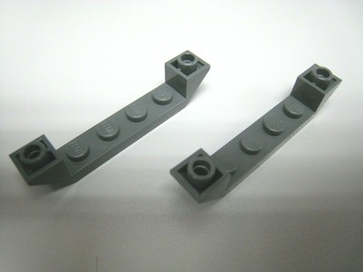 LEGO LOT OF 20 NEW DARK BLUISH GREY SLOPE 45 1 X 2 WITH CUTOUT PIECES SLOPES