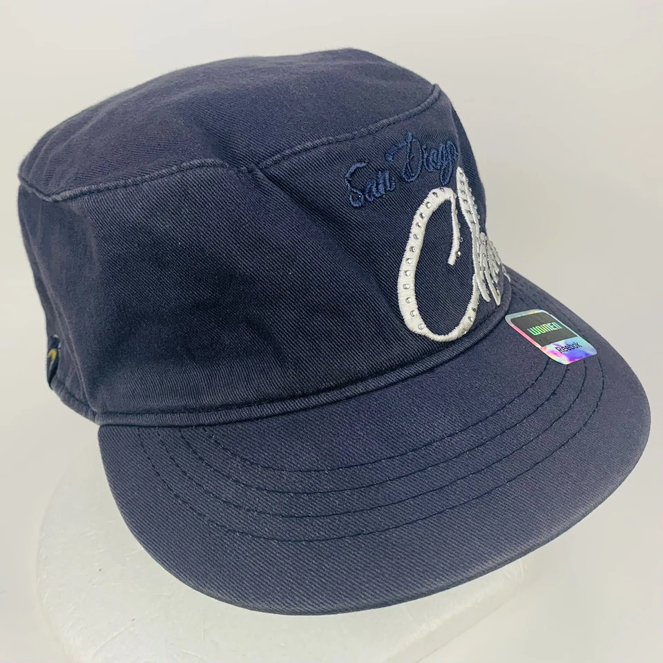 San Diego зарядные устройства со стразами акцент один размер эластичный крой женщин армия крышка шляпа - Изображение 4 из 4