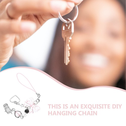 Cute Phone Strap Heart Shape Phone Case Charm Bowknot Phone Chain And Charm - 第 12/12 張圖片