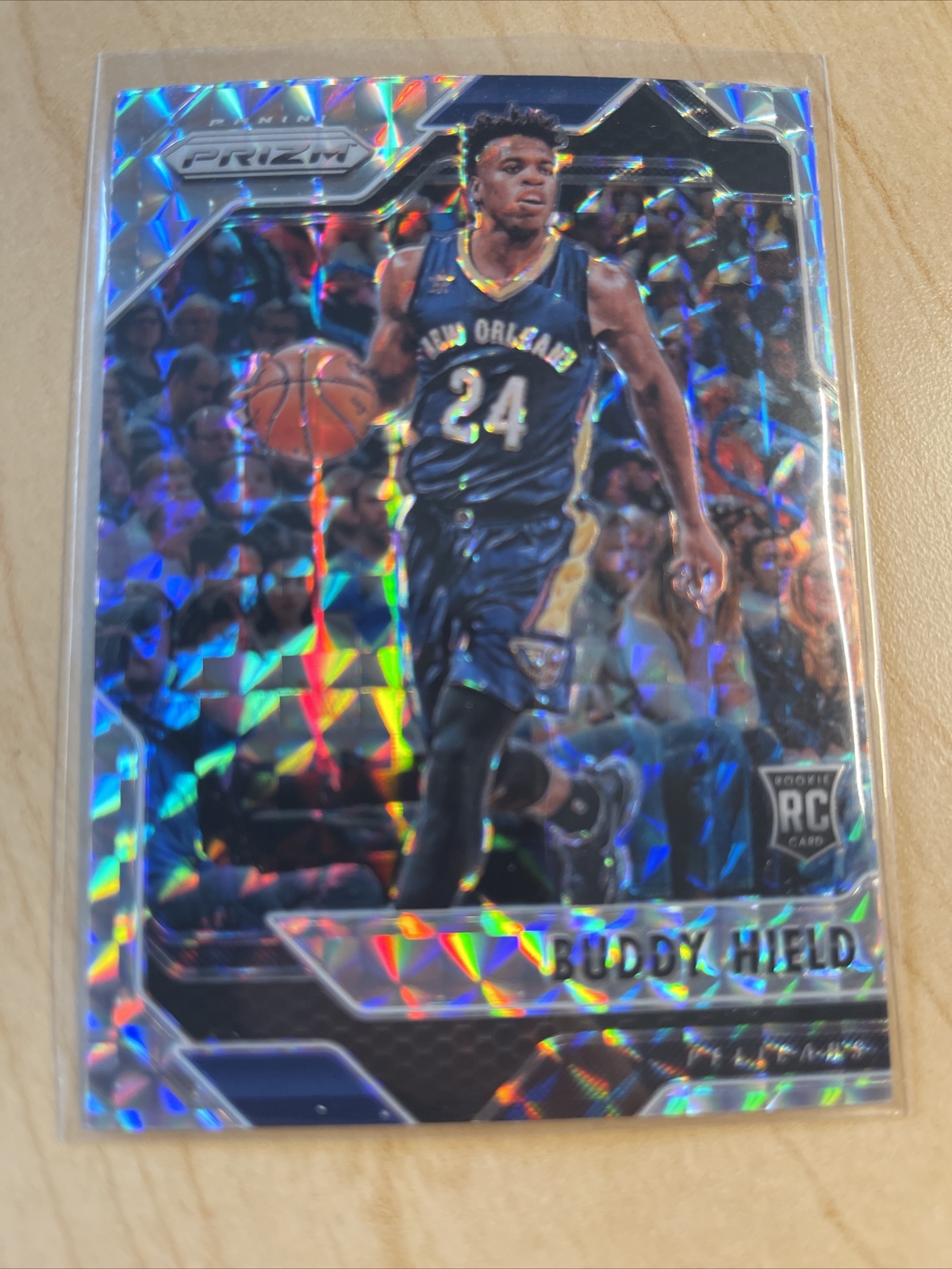 2016-17 Prizm Buddy Hield Mosaic Silver Rookie Card RC #10