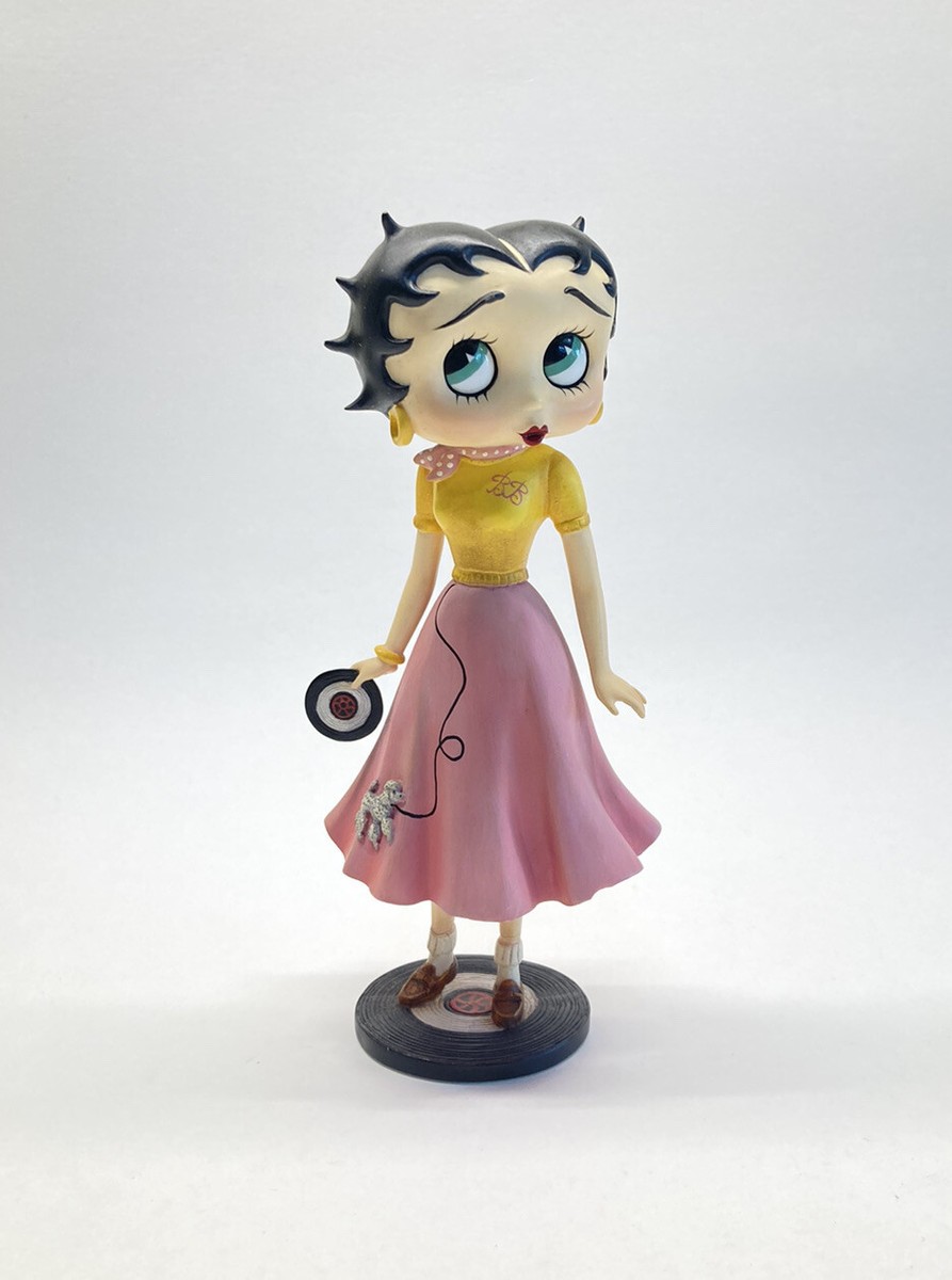 Danbury Mint Betty Boop Figurine Sock Hop Betty Fashions Through