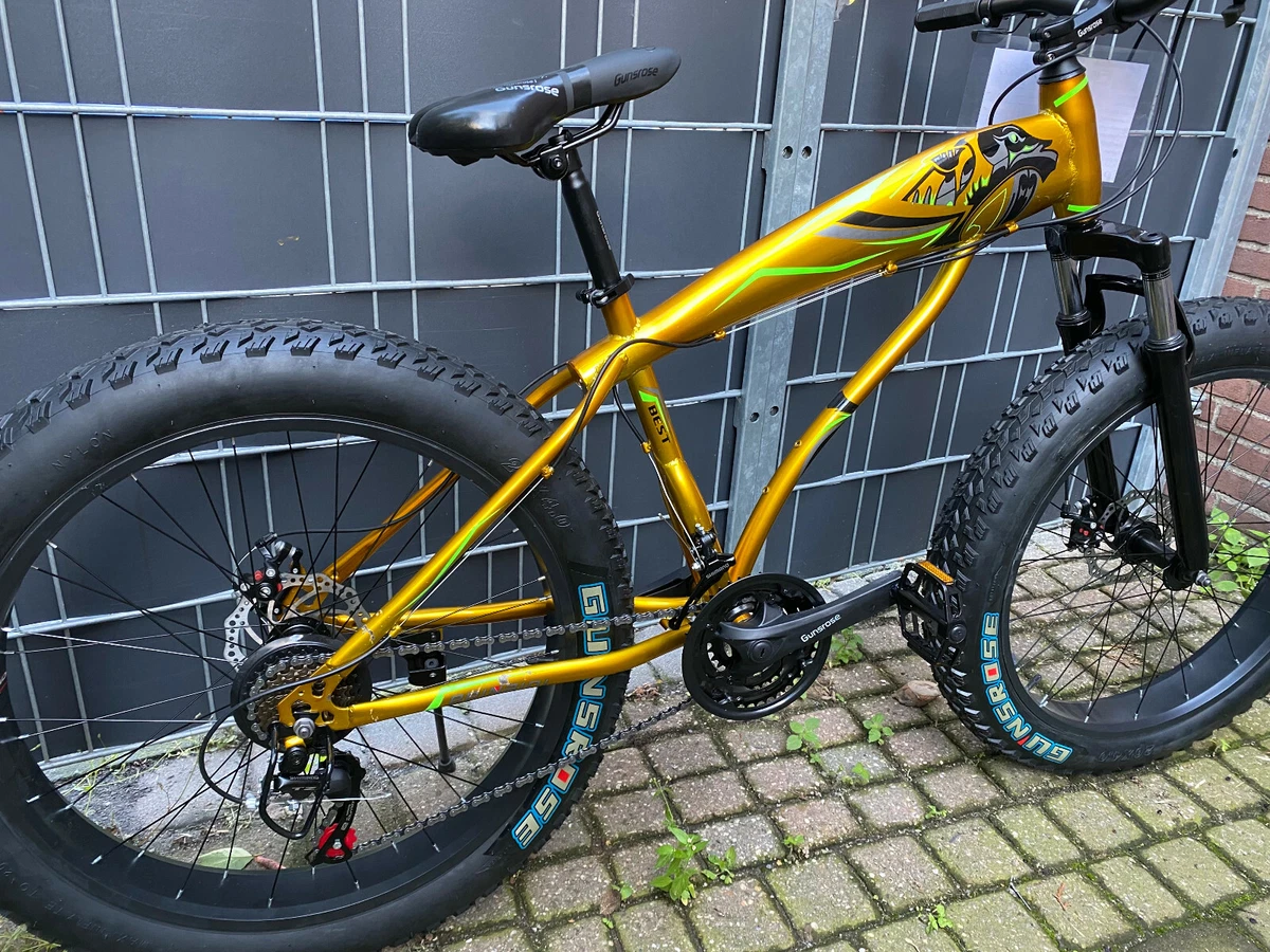 Fatbike mountain bike 26 inch 44 cm 24 gear