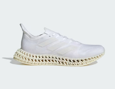 NWB Adidas $200 Men's   Running 46 4DFWD 4 RUNNING SHOES, White, Sz M6.5