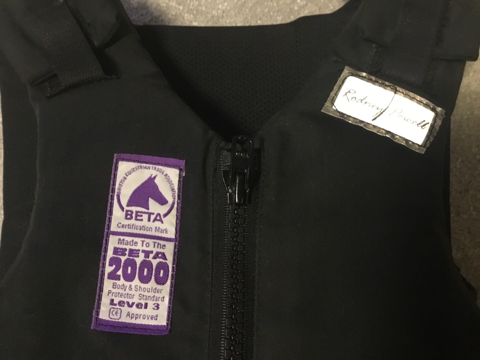 Rodney Powell Powell Rodney Series 5 BETA 2000 level 3 Body protector Childrens & Adults e9f201 Rodney Powell Powell Rodney Series 5 BETA 2000 level 3 Body protector Childrens & Adults e9f201