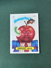 Dwight Bite 121b GPK Series 3 Garbage Pail Kids OS Sticker 1986 Mint Pack Fresh