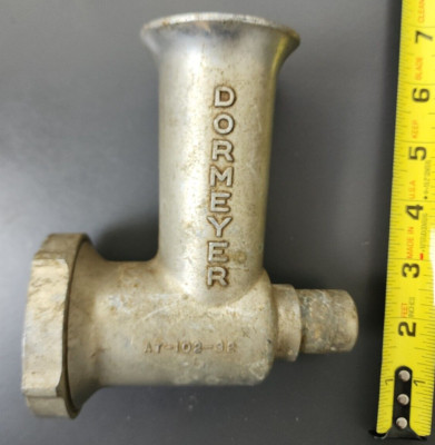 Vintage DORMEYER AT-102-32 Mixer Meat Food Grinder Attachment 