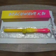 NEW! Beachwaver B1 MALIBU SUNRISE Neon Rotating Curling Iron - OPEN BOX