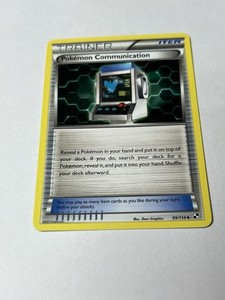 Pokemon Communication 99/114 Black & White Regular
