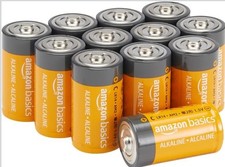 (2) 12pk = 24 pilas alcalinas C Amazon Basics 1,5 V 12 por $12,59 en Amazon!